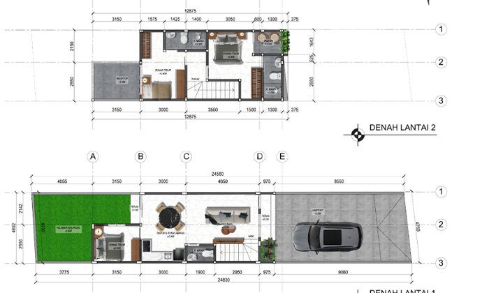  Dijual Rumah Modern Berlokasi Strategis Di Padangsambian Denpasar 2