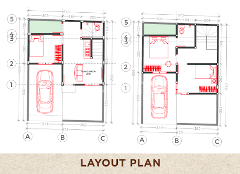 Minimalist Modern 3 Bedroom House in North Denpasar | PRPD154 Minimalist Modern 3 Bedroom House in North Denpasar | PRPD154