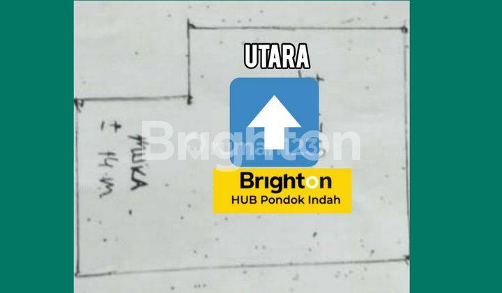 Lampung dekat RS Yukum Jaya, 1710m² ngantong, SHM 2