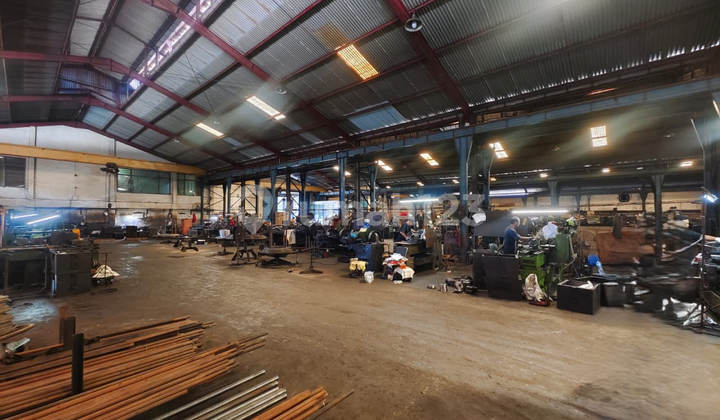 JUAL LELANG PABRIK KONSTRUKSI SURABAYA AR260 DEKAT TOL DUPAK