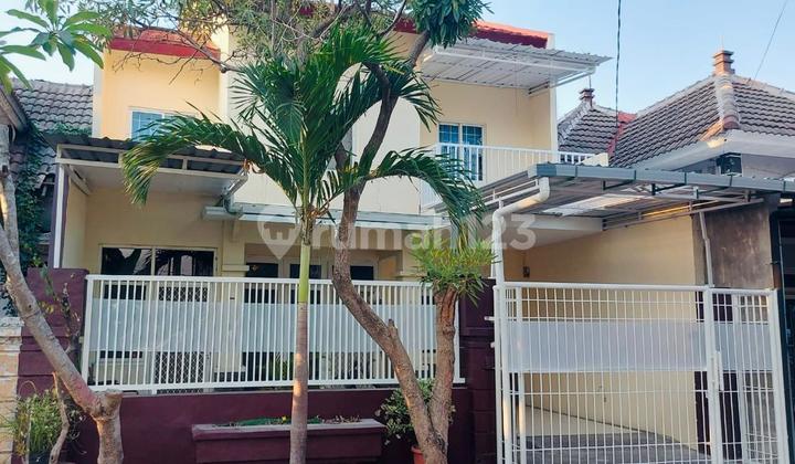 For Sale 2-Story House Bright Facade Wapik Pondok Mutiara Sidoarjo