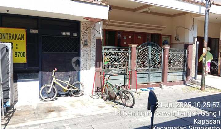 For Sale via Auction: 1-Story House in Kapasan, Simokerto, Surabaya For Sale via Auction: 1-Story House in Kapasan, Simokerto, Surabaya