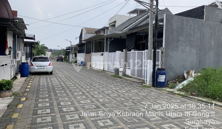 Dijual Via Lelang Rumah 1Lt di Kebraon Utara Surabaya 2