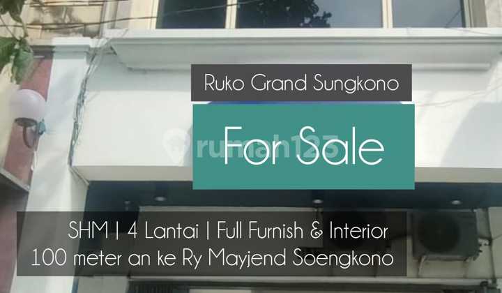 Dijual Cepat Ruko Kawasan Mayjen Sungkono Surabaya