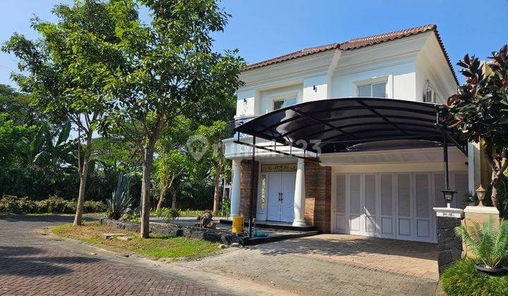 Disewakan rumah wisata bukit mas semi furnish private pool 1