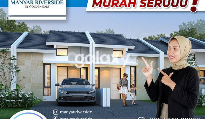 Manyar Riverside , Rumah Murah di Manyar Gresik, Tanpa DP 2