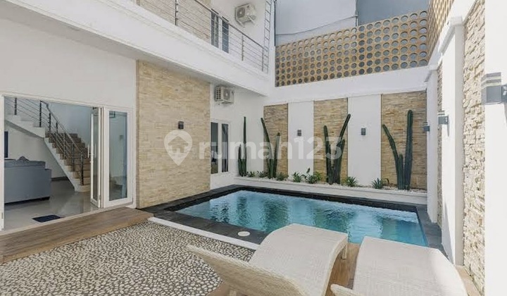 Villa Modern 3 Kamar Tidur Di Prime Area Canggu , Hanya 25 Meter Dari Jl Raya 