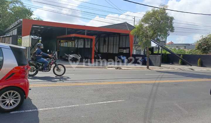 For Rent Land & Building On Main Road Mahendradata West Denpasar
