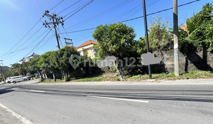 Di Jual / Di Sewakan Tanah Premium Di Jalan Utama Tukad Badung, Renon 1