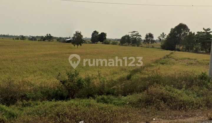 Tanah Komersial Premium Lingkar Selatan KM 11 - Akses Tol Banjarmasin , Siap untuk Gudang & Ruko