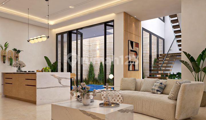 Villa Mewah 3 Lantai Di Pererenan – Type Emerald, Balcony + Jacuzzi, 6,2 M