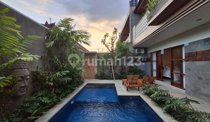 Villa Modern Siap Huni Di Sanur, 3 Kamar Tidur, Full Furnish, Lokasi Strategis  2