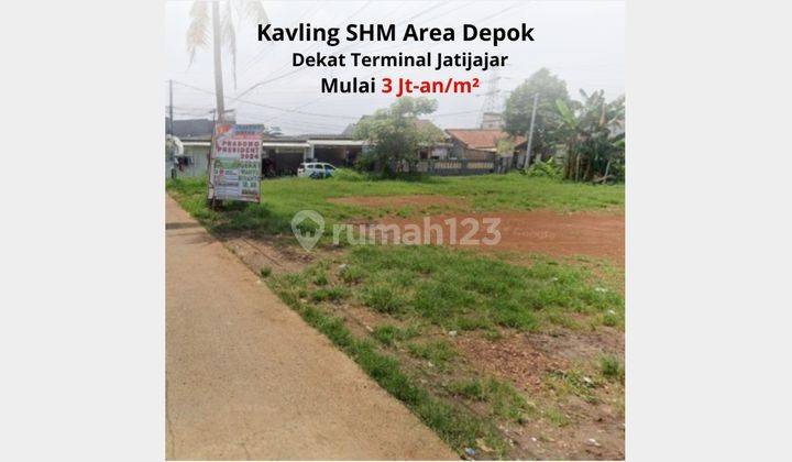 350 Jt-an Tanah Kavling SHM Area Cilangkap, Tapos.  1