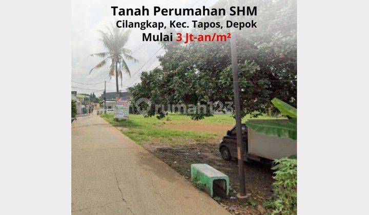 300 Juta-an Tanah Kavling SHM Cilangkap, Depok Dekat Terminal 1