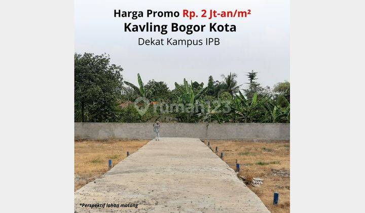 Harga Promo Rp. 2 Jt-an/ m2. Tanah Kavling Bogor Kota 1