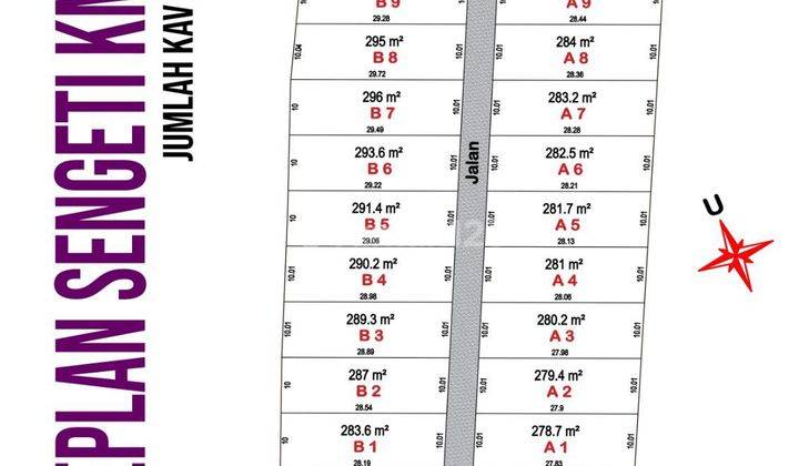 Tanah Sengeti Km 31 cicilan 900 ribuan/bulan 2