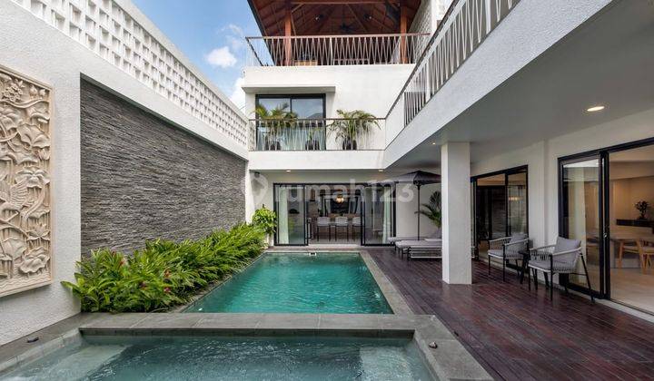 Villa Baru 3 Kamar Tidur SHM - Sertifikat Hak Milik Furnished di berawa 
, Canggu 2