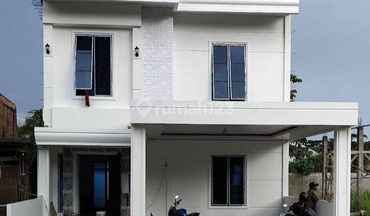 Rumah 2 Lantai Type 135 Jln . Ronggo Warsito.- Gobah ( Pekanbaru ) 