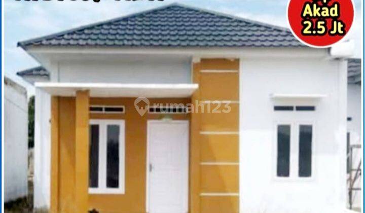 Rumah Type 36 Dp / Akad Rp .2.5 Juta Jln . Tilam - Rimbo Panjang Dekat Kampus Uin 1