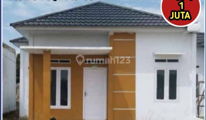 Rumah Subsidi Type 36 Dp .1 Juta Jln . Tilam - Rimbo Panjang ( Pku )  1