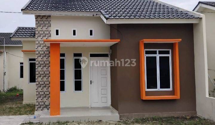 Rumah Siap Huni Type 38 Dp / Akad 15 Juta Jln. Karya Mandiri - Beringin Air Hitam ( Pku.)  2