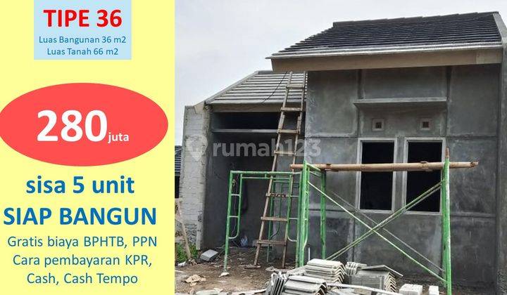 Rumah Jogja tipe 36 sisa 5 unit Imogiri, Bantul  2