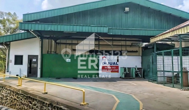 Dijual Lahan Ex- Pabrik 17.765 m² Harga Di Bawah Pasar di Raya Kedep Gunung Putri, Bogor