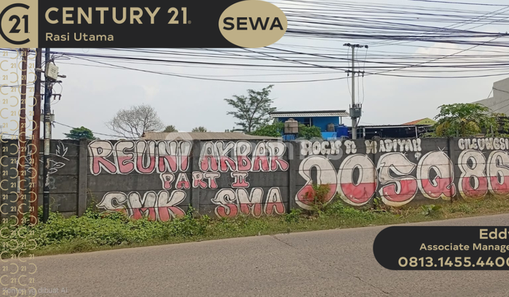 Disewakan Tanah di Jalan Raya Cileungsi Setu Kabupaten Bogor Disewakan Tanah di Jalan Raya Cileungsi Setu Kabupaten Bogor