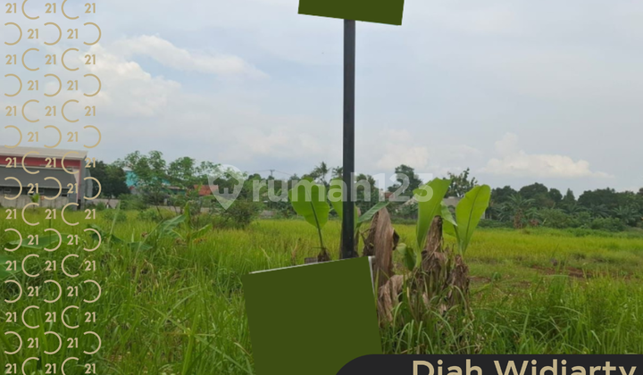 Dijual Tanah Posisi Hoek di Pasir Angin Cileungsi Bogor