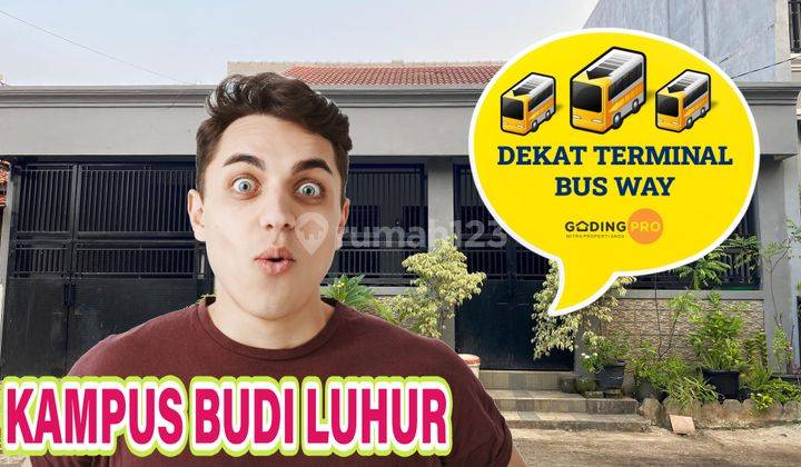 Dijual Cepat Rumah Sangat Dekat Dengan Kampus Budi Luhur 1