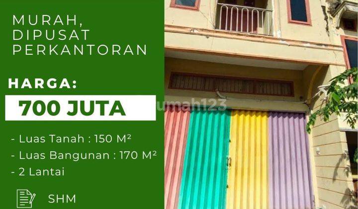 Dijual ruko lokasi strategis 1