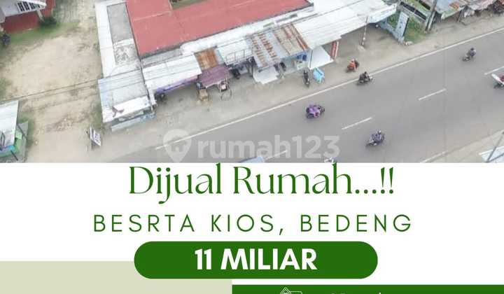 Dijual Rumah, Bedeng, Dan Tanah 1