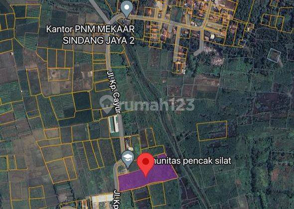 Tanah Komersil Dikelilingi Perumahan Mewah Sindang Jaya Tangerang 2