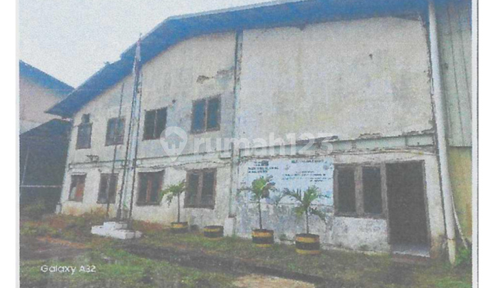 Factory for Sale via Auction in Klapanunggal Area, Bogor Regency