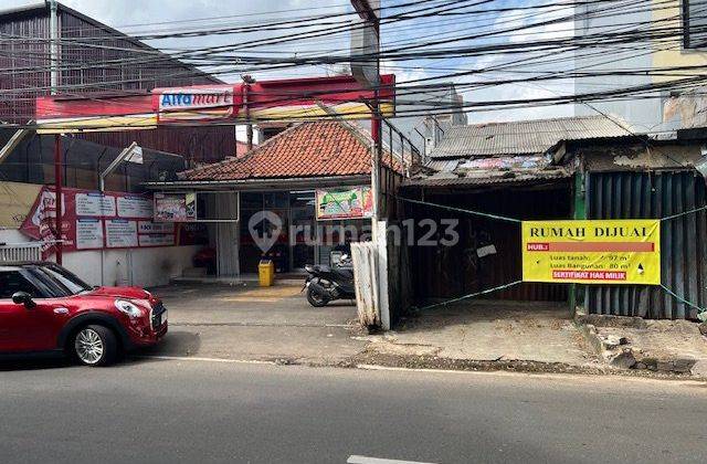 Jual Murah Rumah Dihitung Tanah, di Jl. Benda, Lokasi Strategis, SHM 2