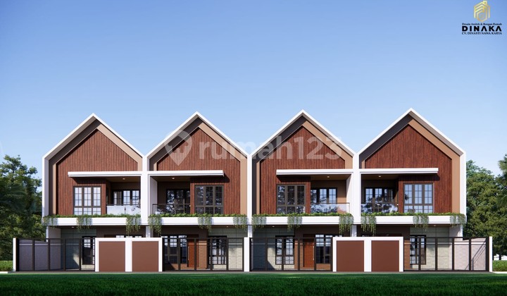 Rumah Scandinavian Modern 2 Lantai Lokasi Premium di Jalan Palagan Ngaglik Sleman