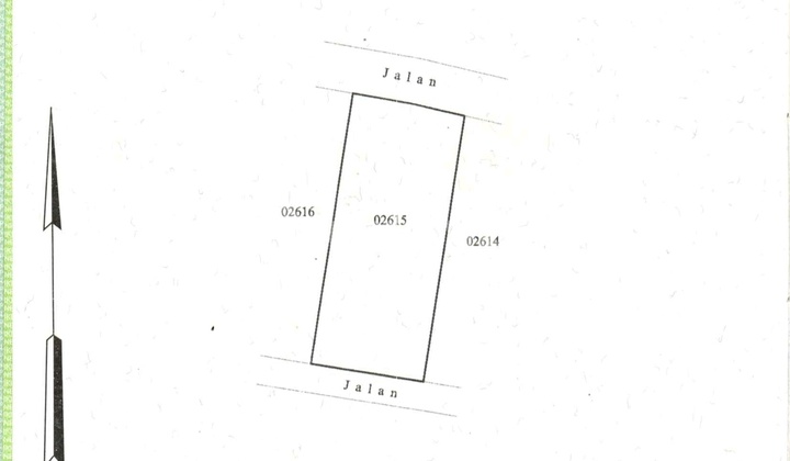 Tanah Murah Jalan Utama Gunung Payung Nusa Dua Bali