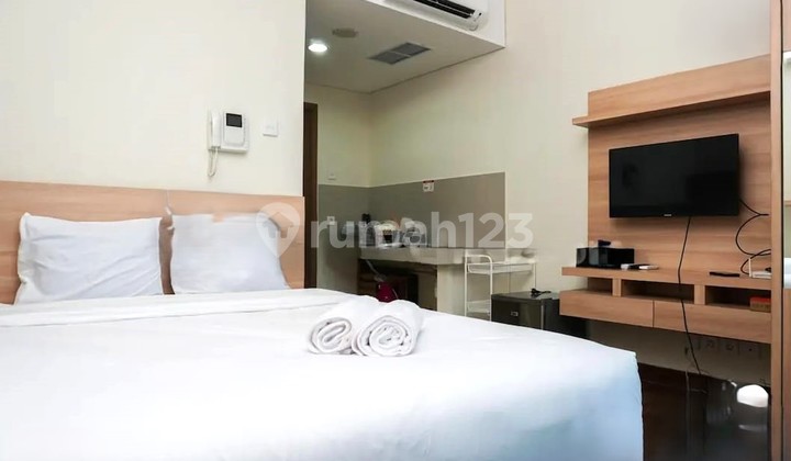 Bisa Nego! Apartemen Puri Orchard Tipe Studio Full Furnished, Tinggal bawa koper aja di Cengkareng Jakarta Barat