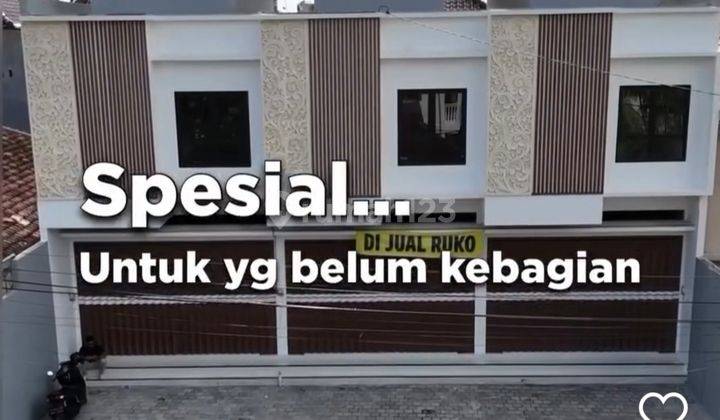 Ruko Dijual Cepat! Harga Nego, Lokasi Super Strategis, Dekat Kampus Pusat Perbelanjaan. Pasar. Sekolah 2