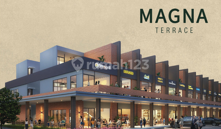 Ruko Baru Strategis 3 Lantai Magma Commercial, Summarecon Bandung