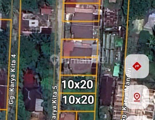Tanah di Jl. Padat Karya No. 8, Bansir Darat, Pontianak Tenggara, Kota Pontianak, Kalimantan Barat, Indonesia, 78124, Pontianak Tenggara SHM 400.0 m² 1