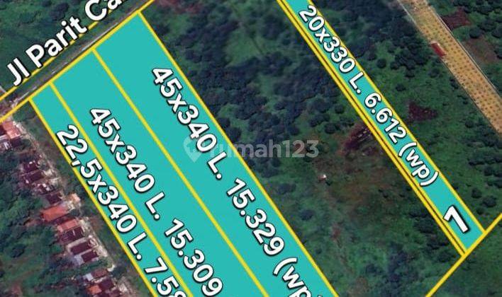 Tanah di Jl. Parit Haji Husin II No. 16, Bangka Belitung Darat, Pontianak Tenggara, Kota Pontianak, Kalimantan Barat, Indonesia, 78124, Pontianak Tenggara SHM 6612.0 m² 1