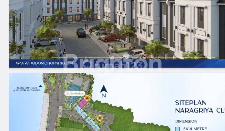 JUAL Student House Podomoro Park, Buahbatu,  BANDUNG 