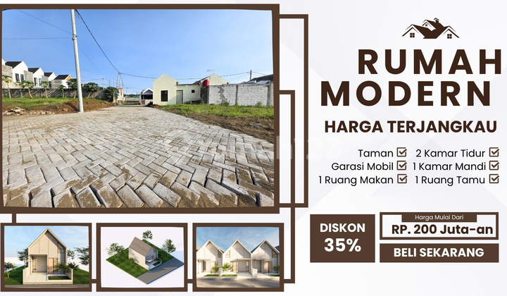 Miliki Rumah Modern Generasi Milenial Cemorokandang, Malang 2