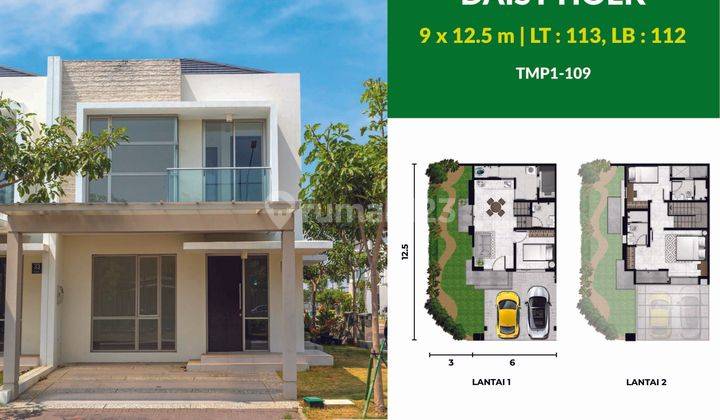 JUAL CEPAT ! RUMAH di Pantai Indah Kapuk 2 Cluster Tampa, 4 Kamar, Hoek, Siap Huni 1