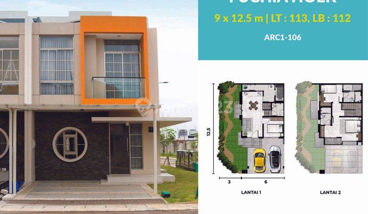 JUAL CEPAT ! Dijual Rumah di Pantai Indah Kapuk PIK 2 Cluster Arcadia, Hadap Utara, Siap Huni (Jarang Ada) 2