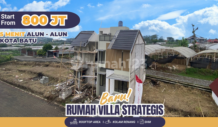 Rooftop View Sejuk Swimming Pool Pribadi Investasi Cuan di Batu 1