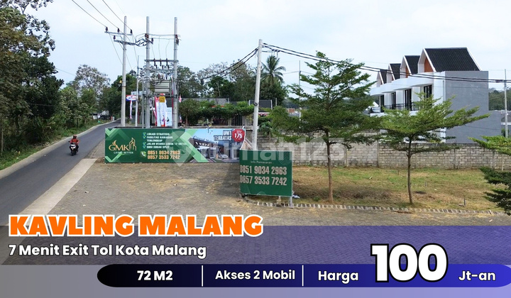 Malang Plot Ideal for Building Residences in a Quiet Area Malang Plot Ideal for Building Residences in a Quiet Area