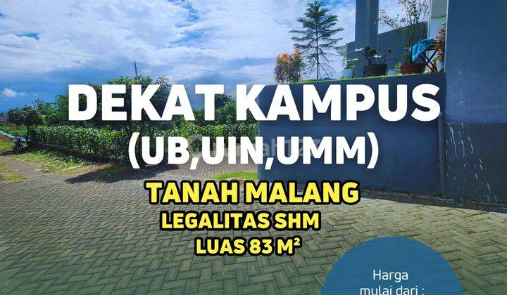  Tanah Strategis Dekat Kampus Ternama Malang Cocok Bangun Hunian 1