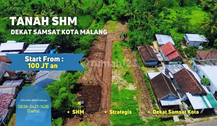 Tanah SHM Sekitaran Samsat Kota Malang cocok Bangun Hunian Modern